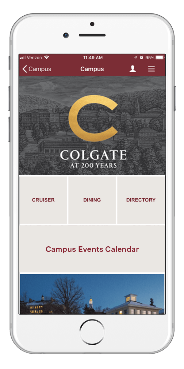 Colgate Mobile App Colgate University