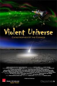 movie poster of an asteroid hitting a planet