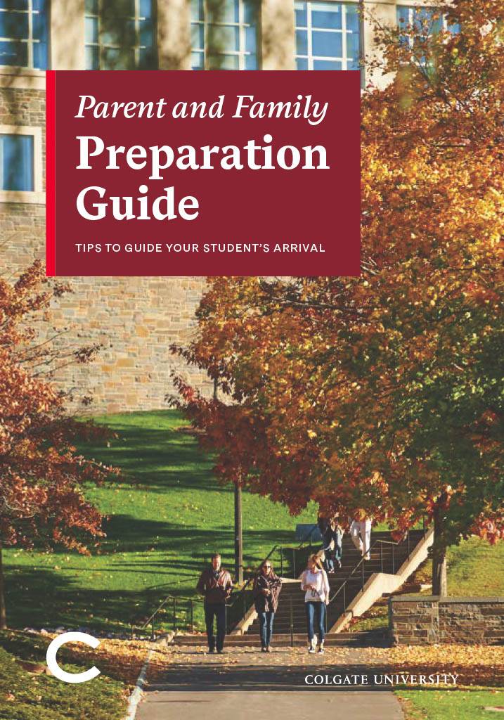 Cover of preparation guide for parents and family members