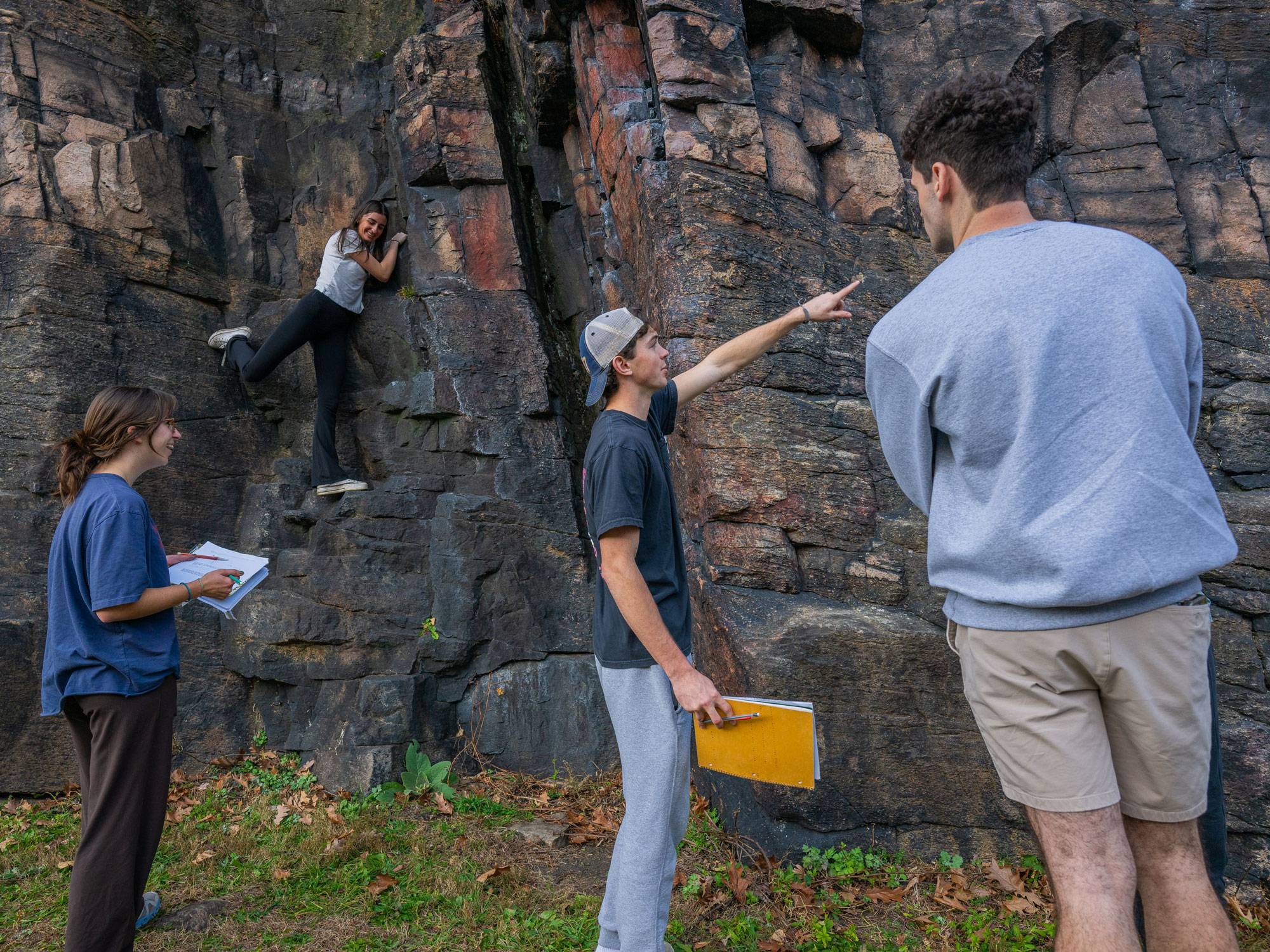 students at quarry 