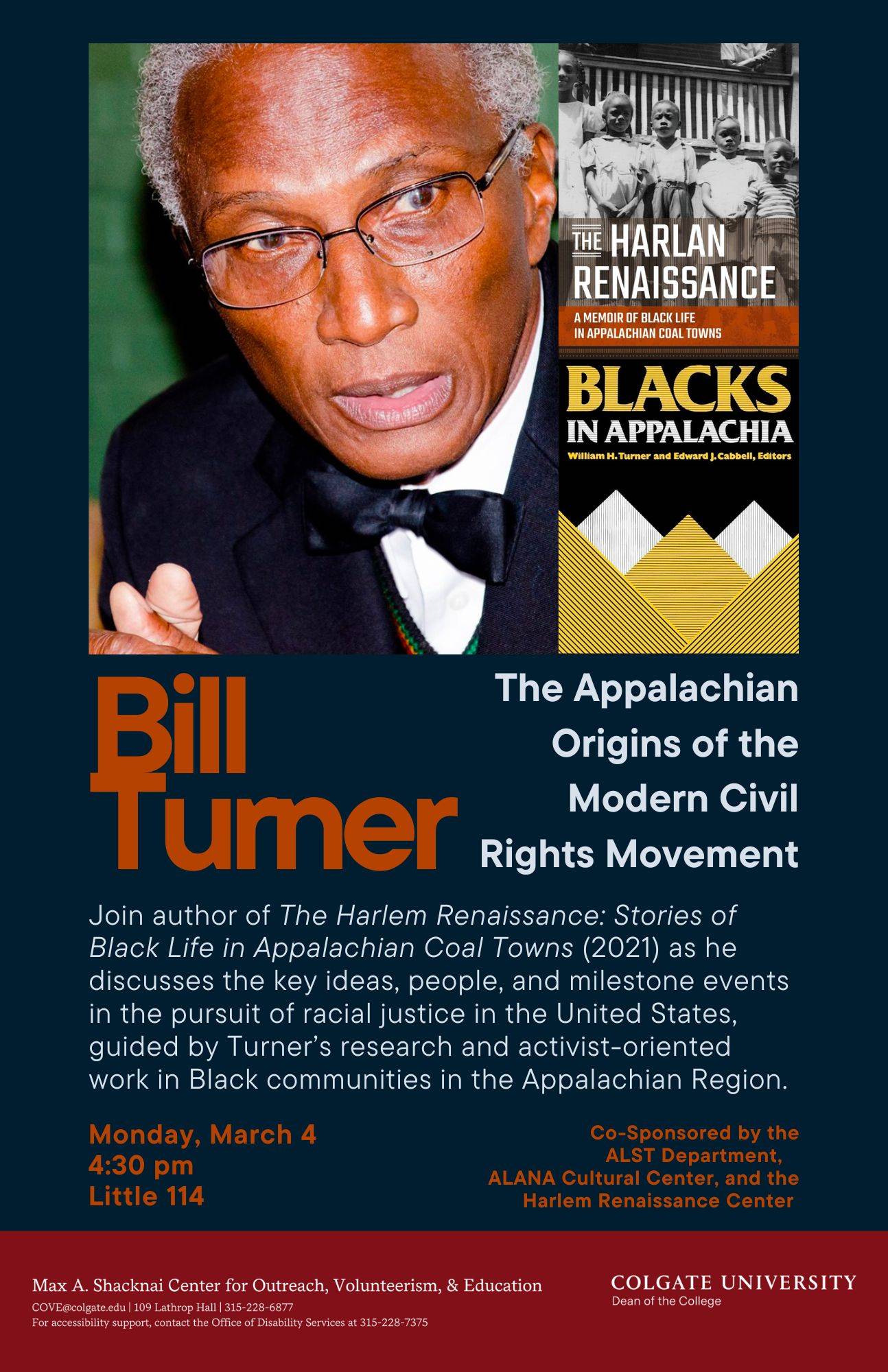 Bill Turner Event Poster