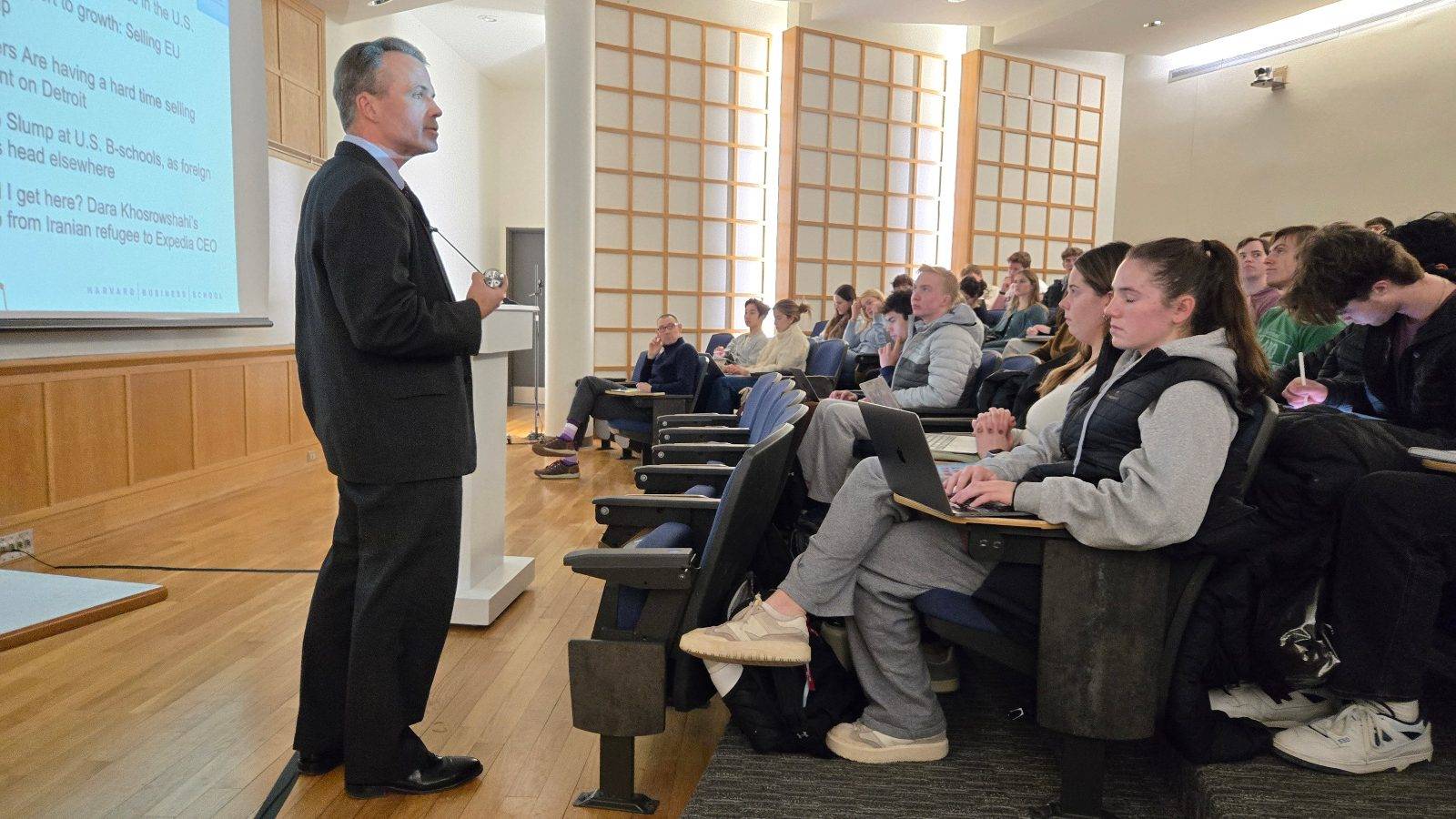 Harvard Business School’s William R. Kerr, author of "The Gift of Global Talent: How Migration Shapes Business, Economy & Society" speaks in Persson Hall Auditorium Feb. 10.