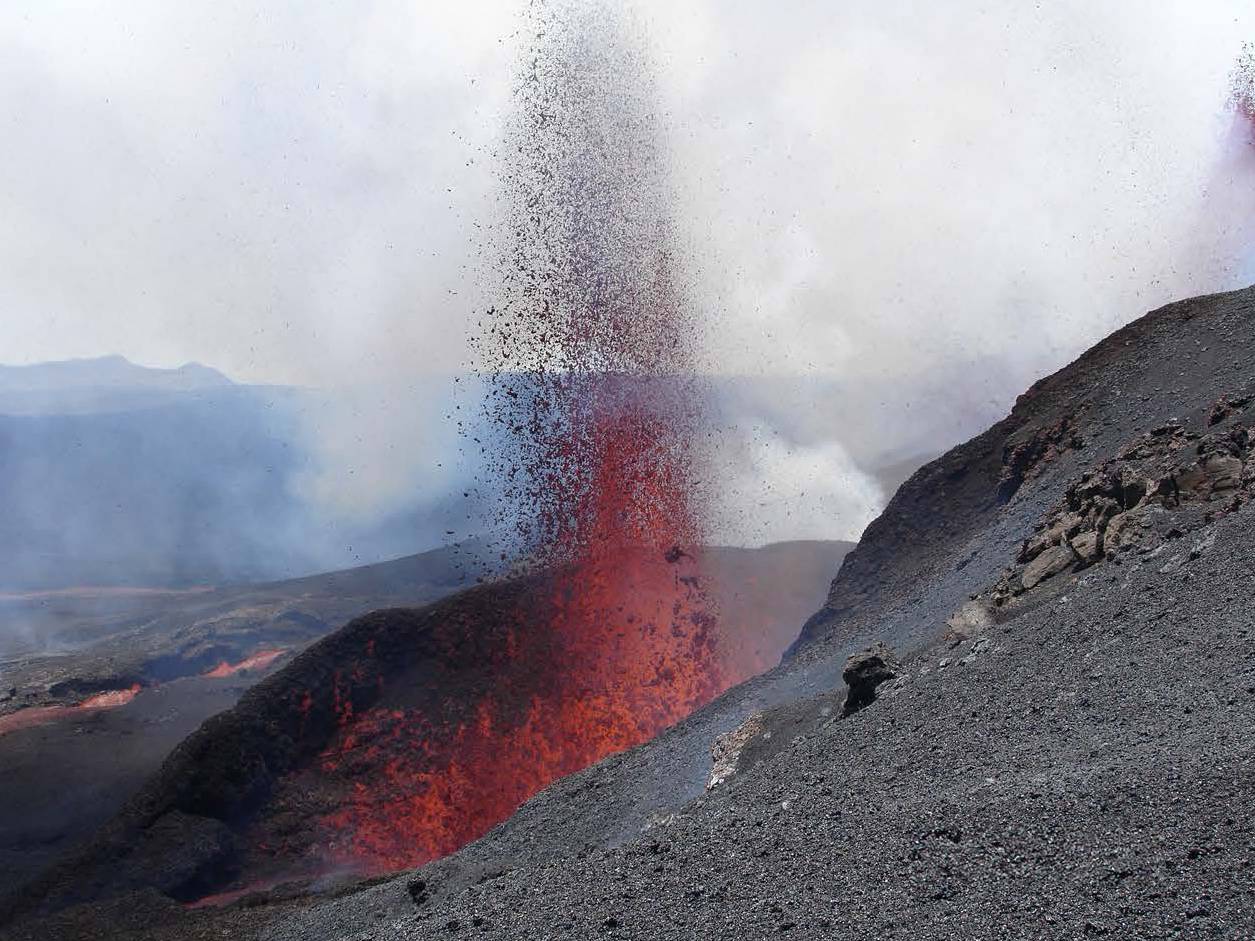 Lava samples from across the Galápagos